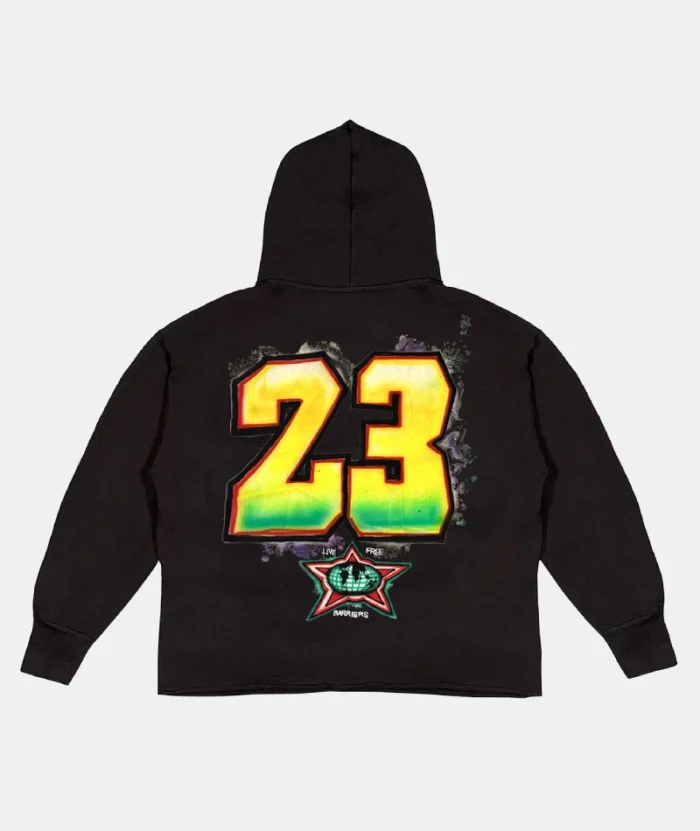 Barriers 23 Is Back Hoodie Black