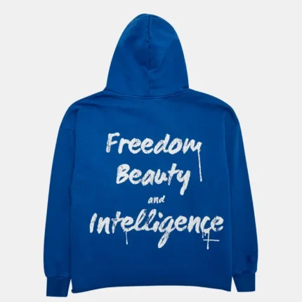 Barriers Angela Davis Queen Of Diamond Hill Hoodie Blue