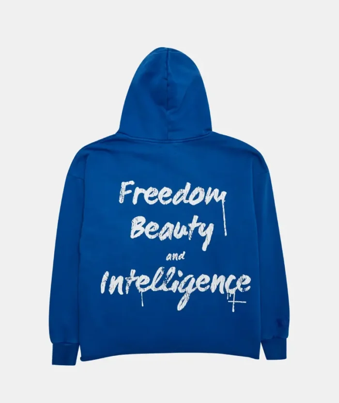 Barriers Angela Davis Queen Of Diamond Hill Hoodie Blue