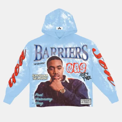 Barriers Escobar Season Hoodie Sky Blue