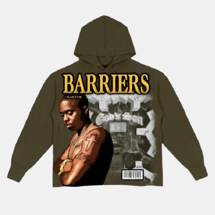 Barriers God Son Hoodie Brown