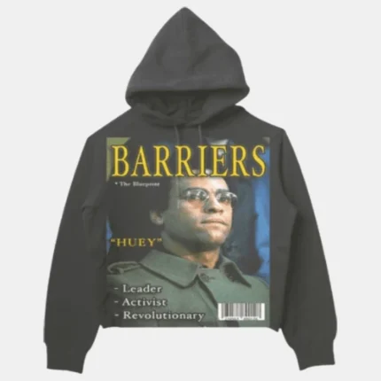 Barriers Huey Newton Hoodie Black