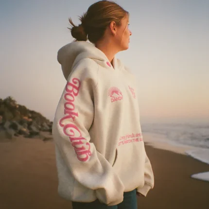 Dandy Book Club Oversized Lux Hoodie in Heather