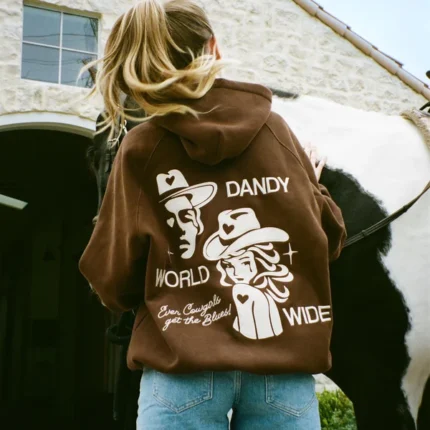 Dandy Cowgirl Oversized Lux Hoodie