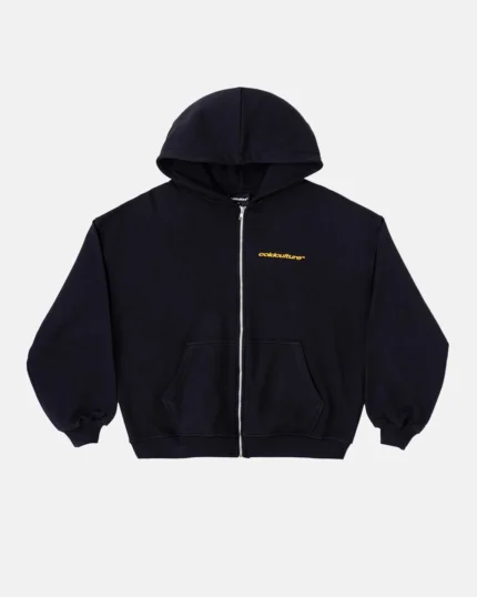 Cold Culture Essential Zip Hoodie Moonless Night Grey