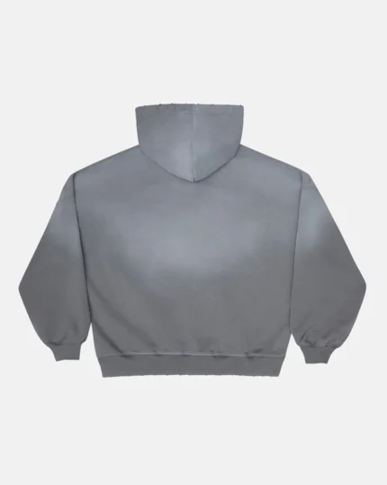 Cold Culture Script Zip Hoodie Antracite Grey