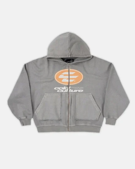 Cold Culture Speed Zip Hoodie +Washed Dust Grey