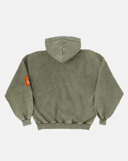 Cold Culture Walker Zip Hoodie Washed Green