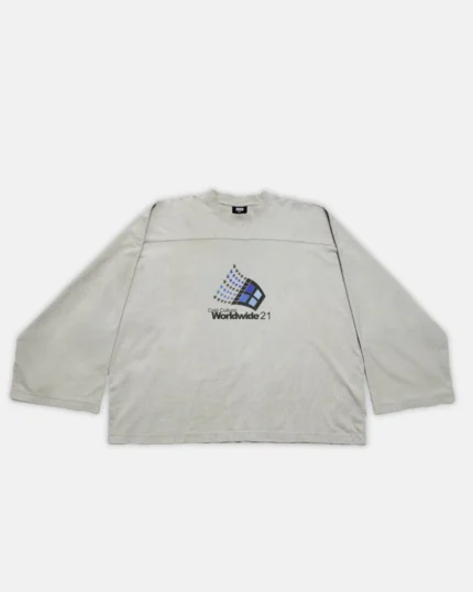 Cold Culture Worldwide 21 Monster Longsleeve Tee Space Grey