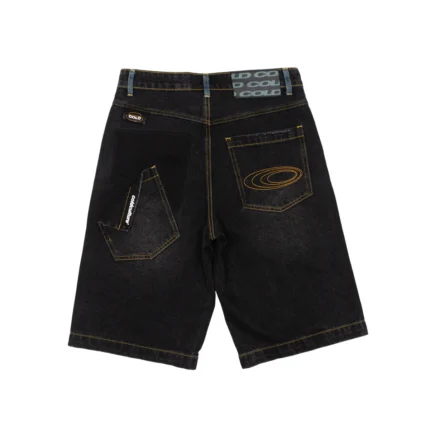 Cold Culture Pocket Ko Shorts Black Denim