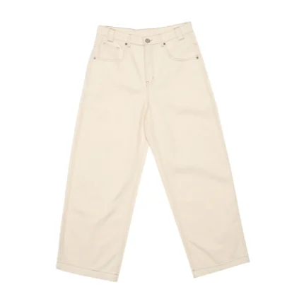 Cold Culture V2 Text-Pocket Pants Dirty White