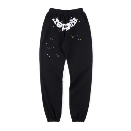 Classic Flame Logo Graffiti Sp5der Sweatpant